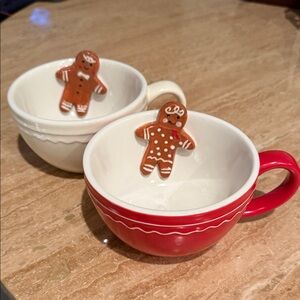 Wondershop Festive Gingerbread Man and Woman Mugs